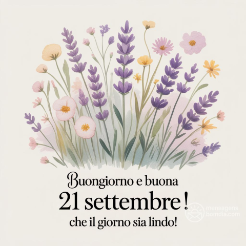 Bom Dia e Boa Domenica: Celebre o 21 de Setembro de 2025!