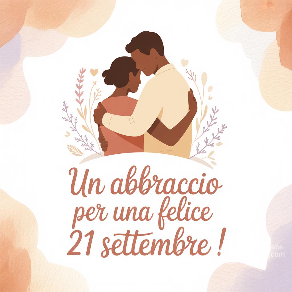 Un abbraccio per una felice  21 settembre !