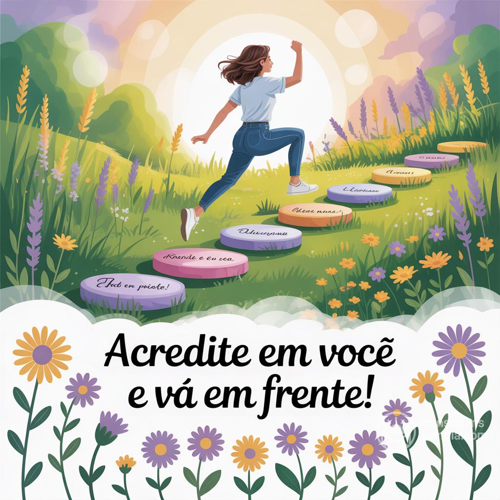 Acredite em você e vá em frente!