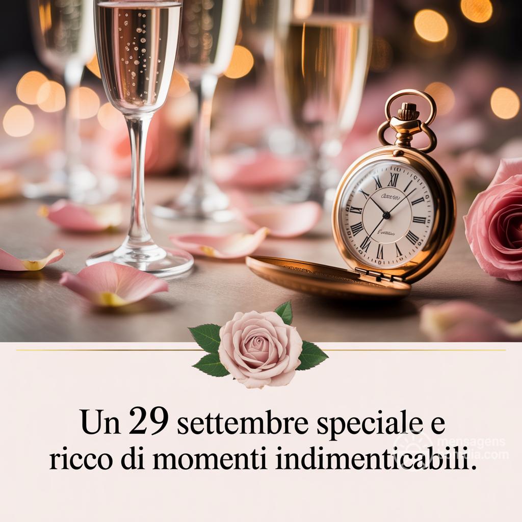 Un  29 settembre  speciale e ricco di momenti indimenticabili.