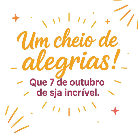 Buongiorno e Boa Martedì! Uma Celebração do 7 de Outubro de 2025