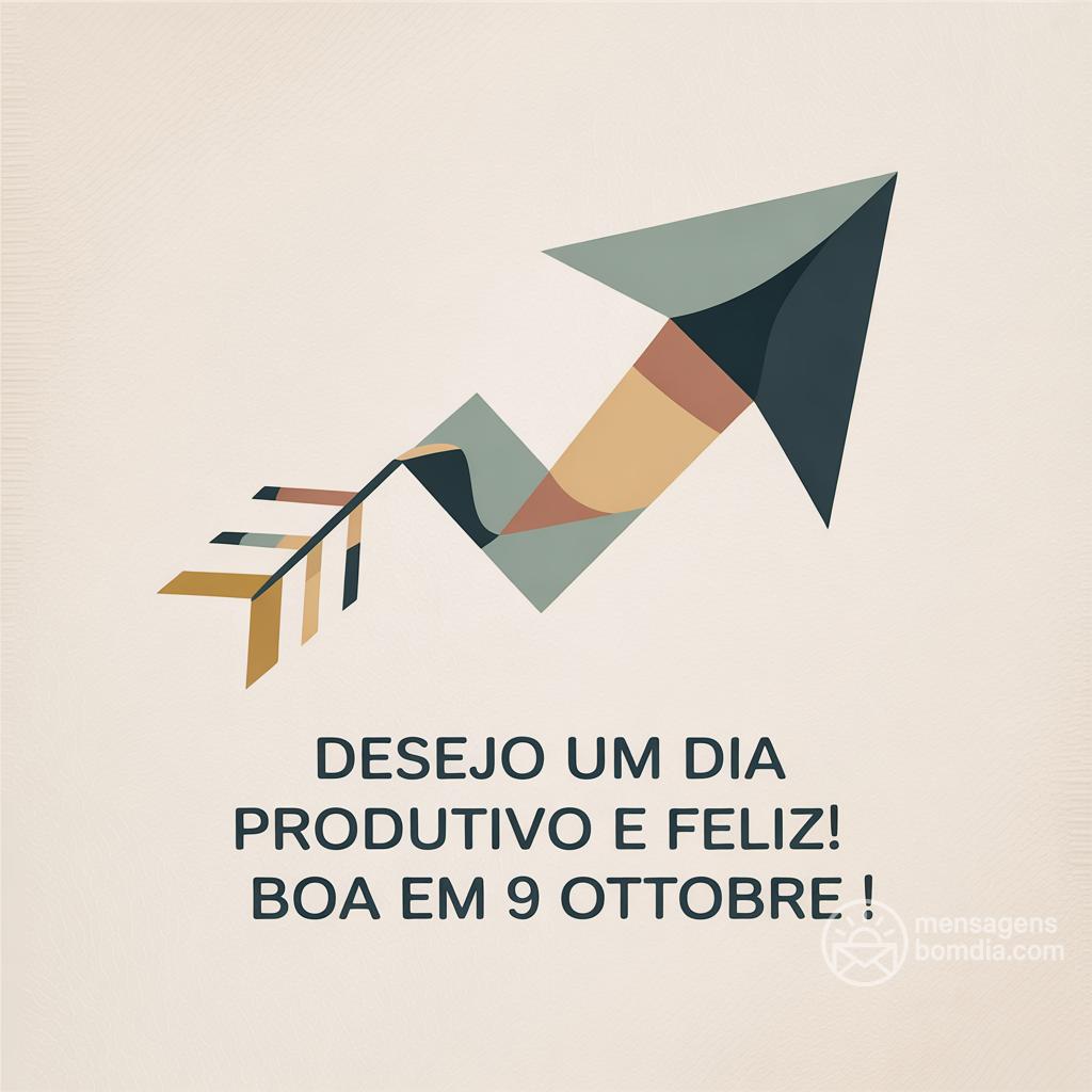Desejo um dia produtivo e feliz! Boa  em 9 ottobre !