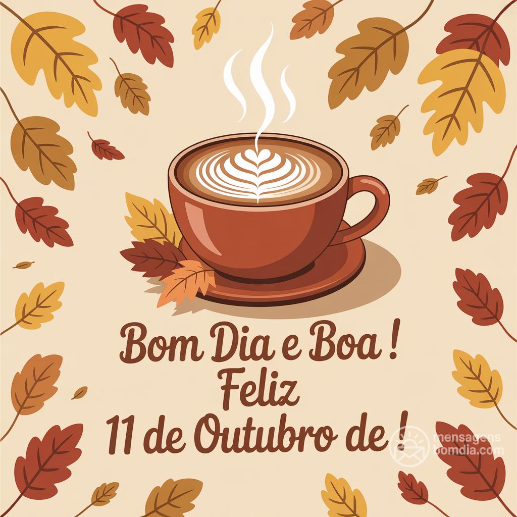 Bom dia e boa ! Feliz 11 de Outubro de !