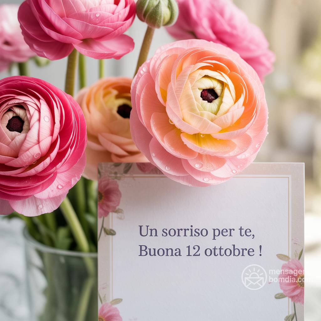 Un sorriso per te, buona  12 Ottobre !