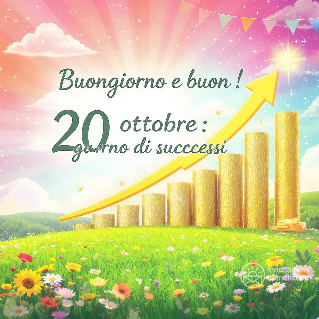 Buongiorno e buona ! 20 ottobre : un giorno di successi.