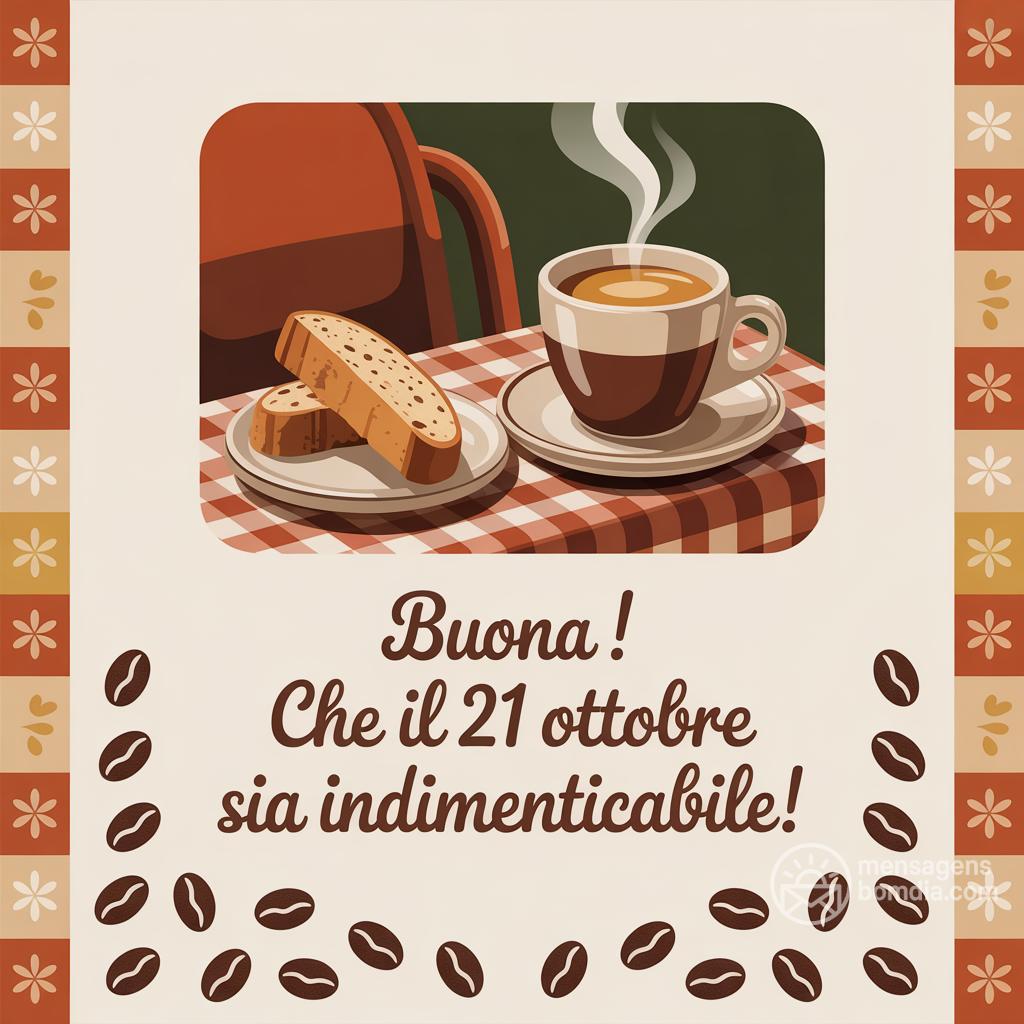 Buona ! Che il 21 ottobre  sia indimenticabile!