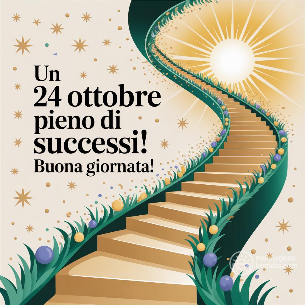 Un  24 ottobre  pieno di successi! Buona giornata!