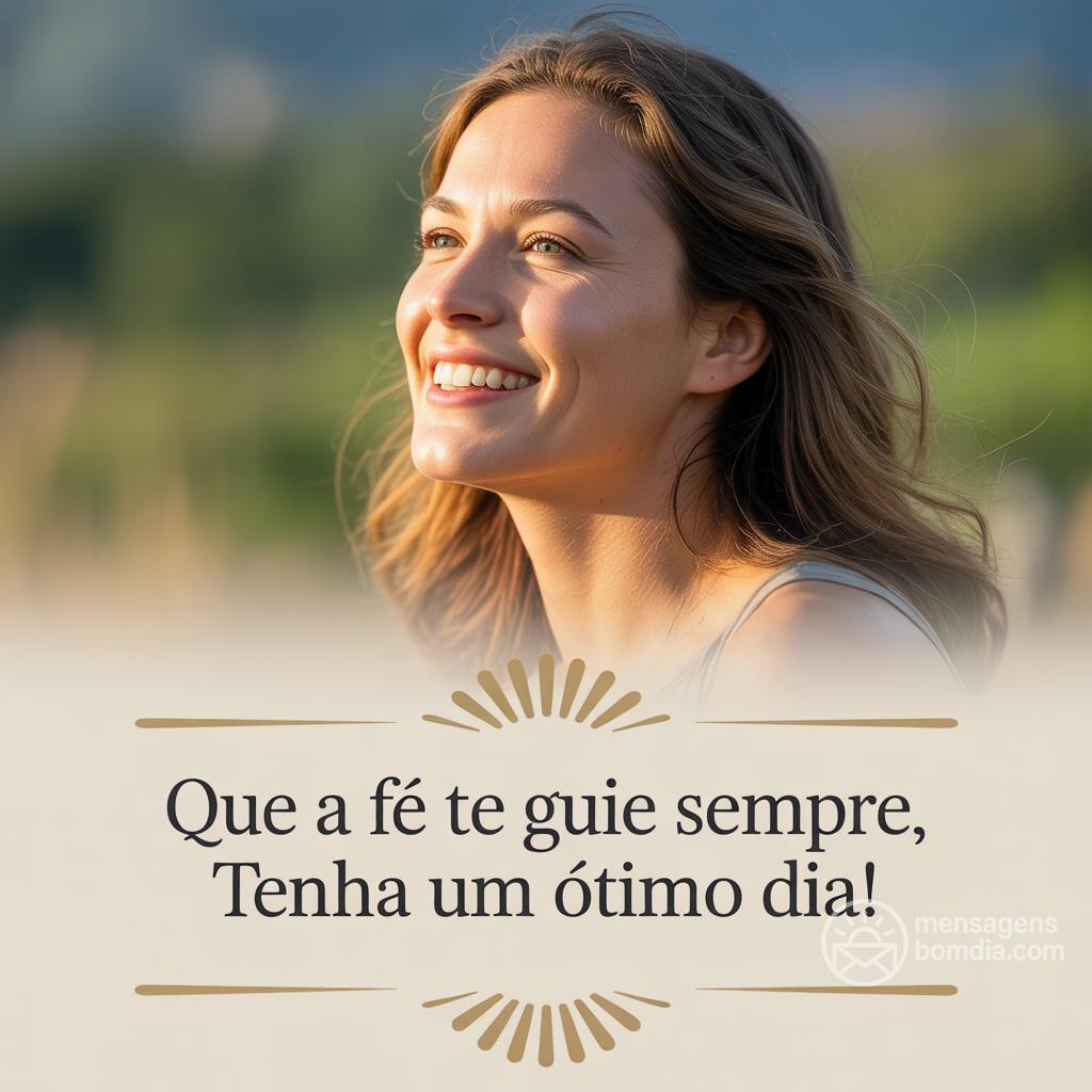 Que a fé te guie sempre, tenha um ótimo dia!