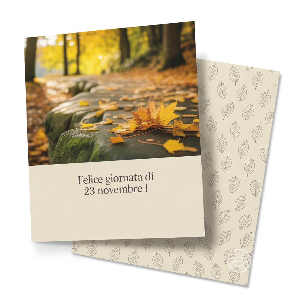 Felice giornata di  23 novembre !