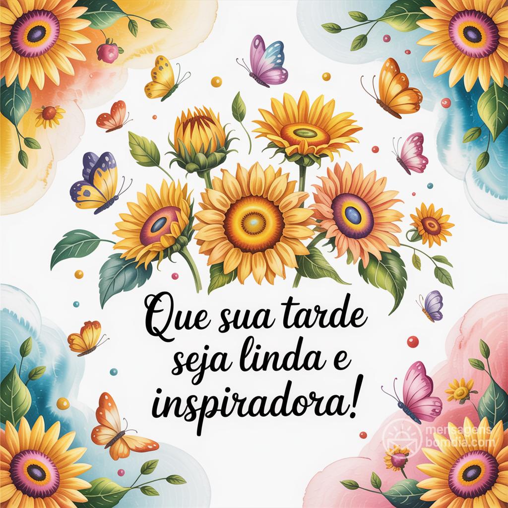 Que sua tarde seja linda e inspiradora!