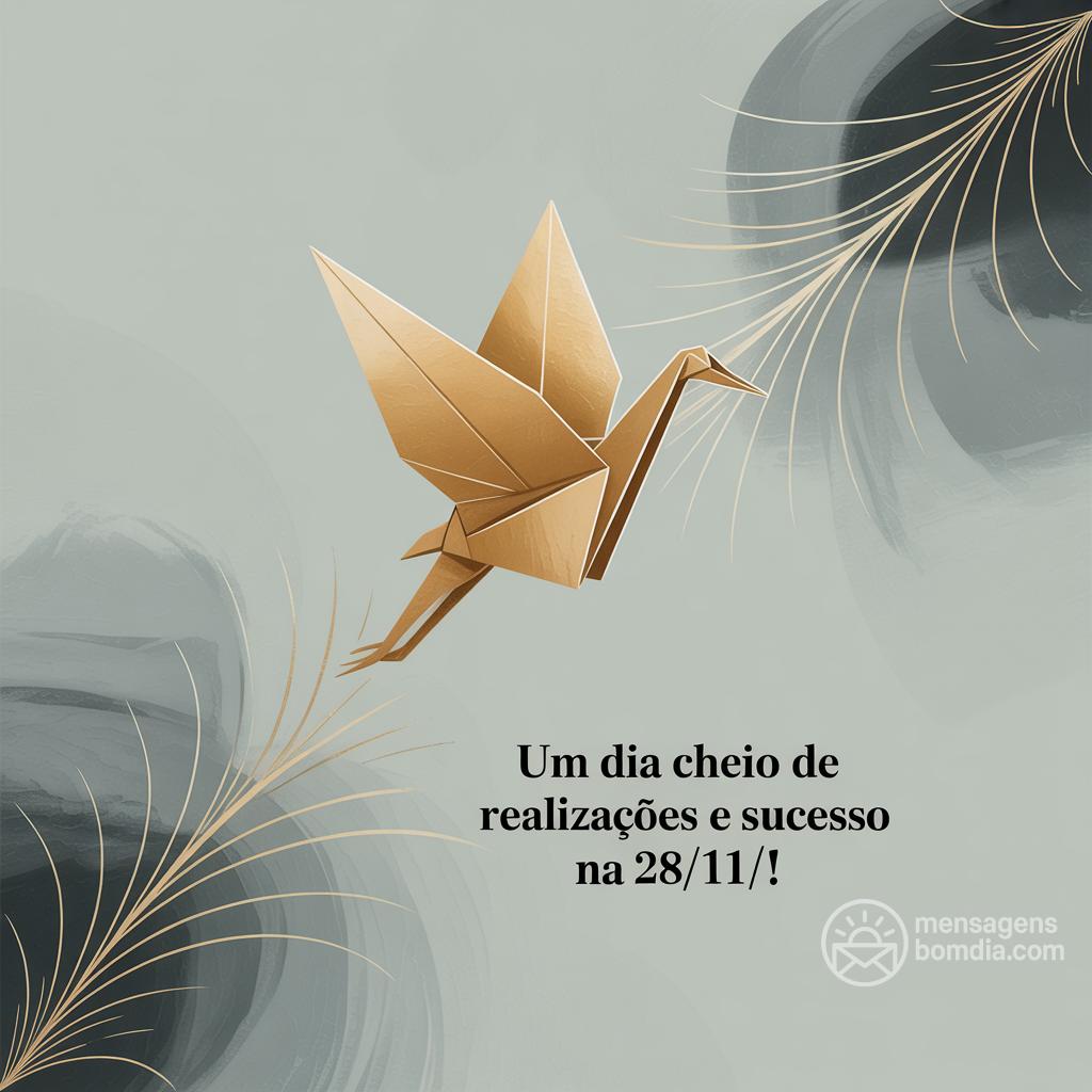 Um dia cheio de realizações e sucesso na  28/11/!