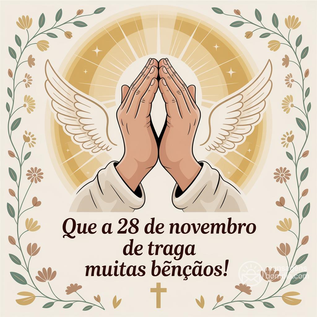 Que a  28 de novembro de  traga muitas bênçãos!