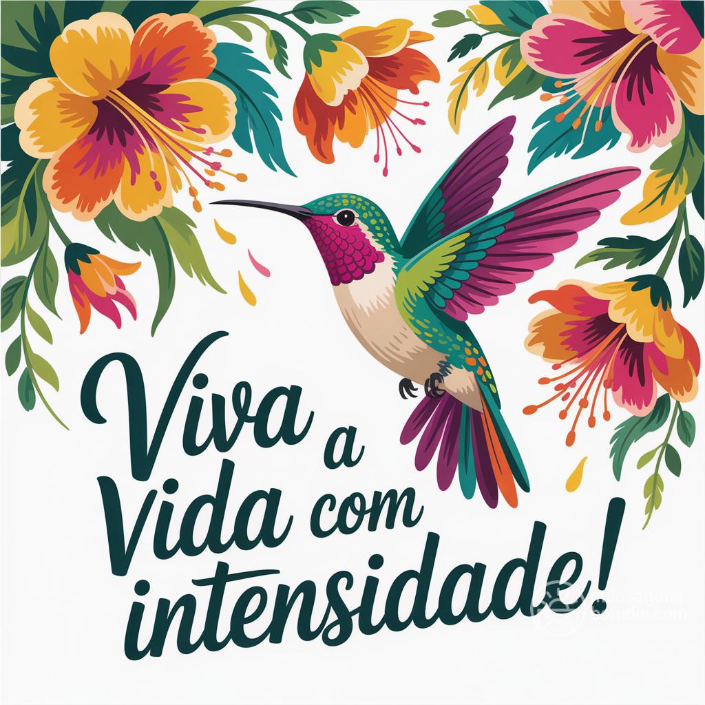 Viva a vida com intensidade!