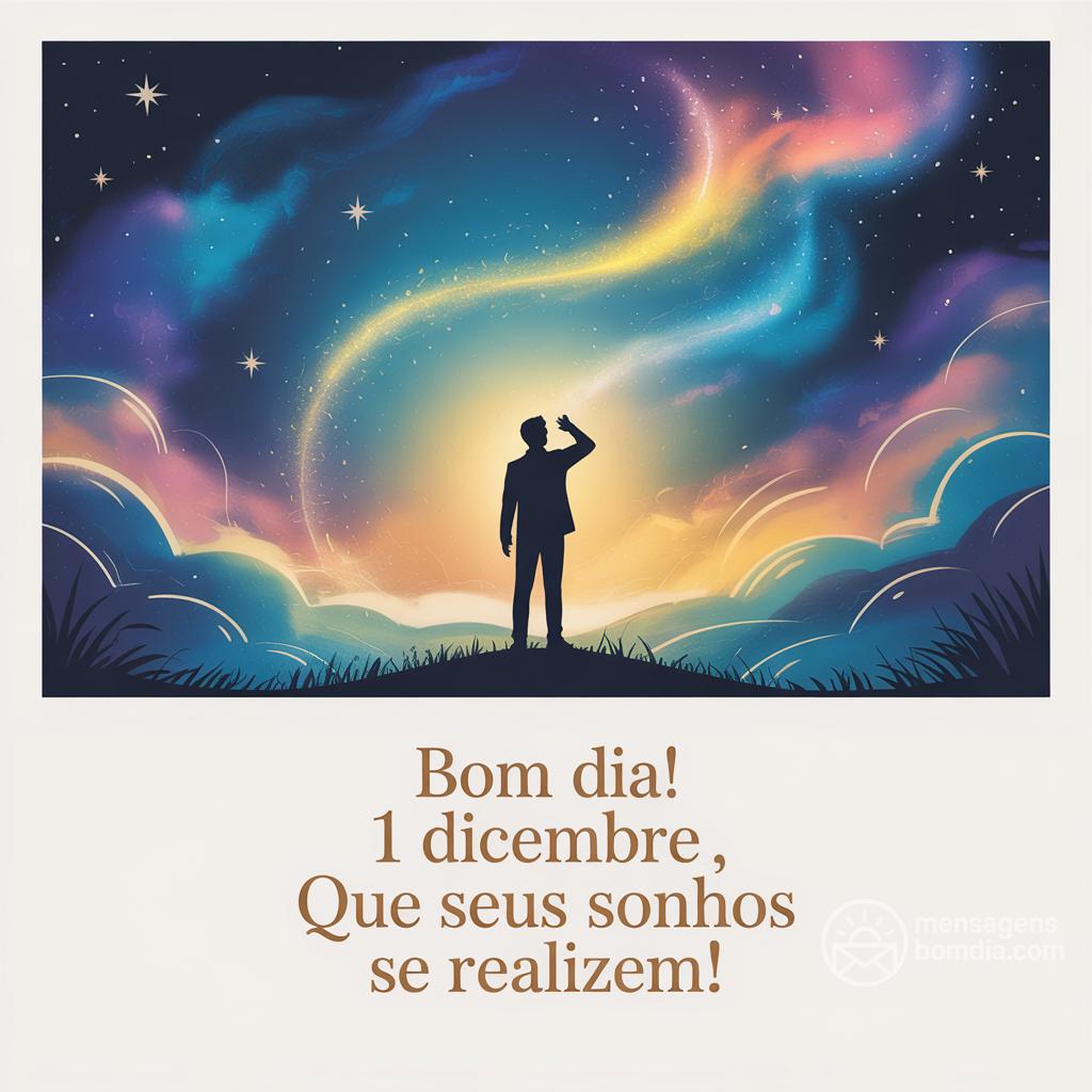 Bom dia!  1 dicembre , que seus sonhos se realizem!