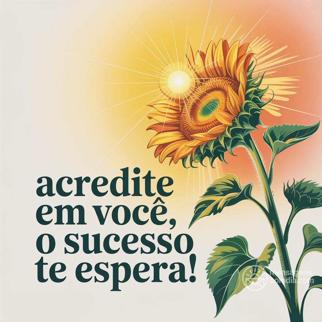 Acredite em você, o sucesso te espera!