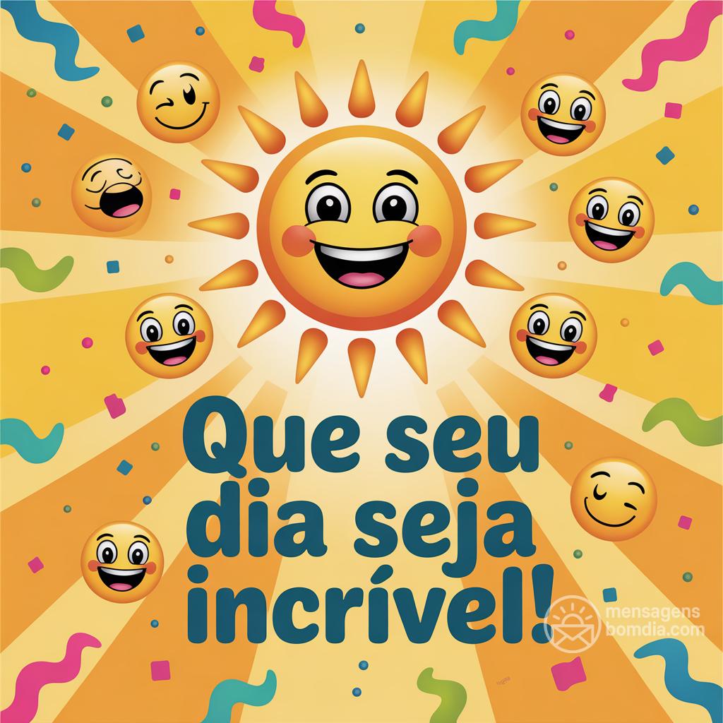 Que seu dia seja incrível!