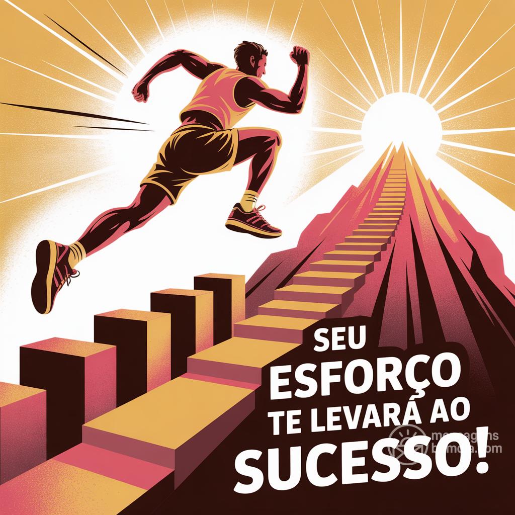 Seu esforço te levará ao sucesso!