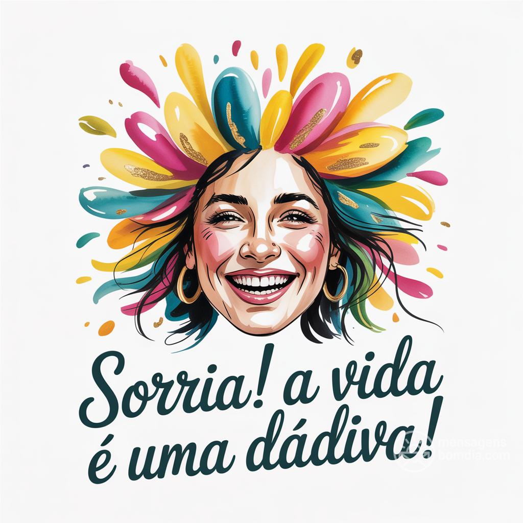 Sorria! A vida é uma dádiva!