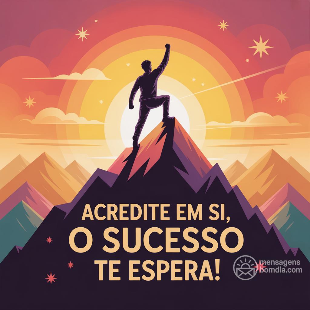 Acredite em si, o sucesso te espera!
