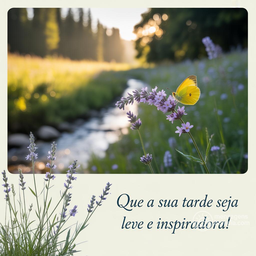 Que a sua tarde seja leve e inspiradora!