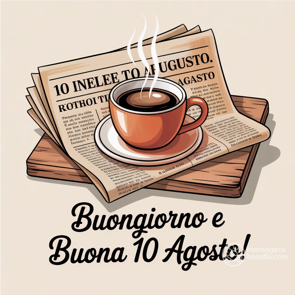 Buongiorno e buona  10 agosto !