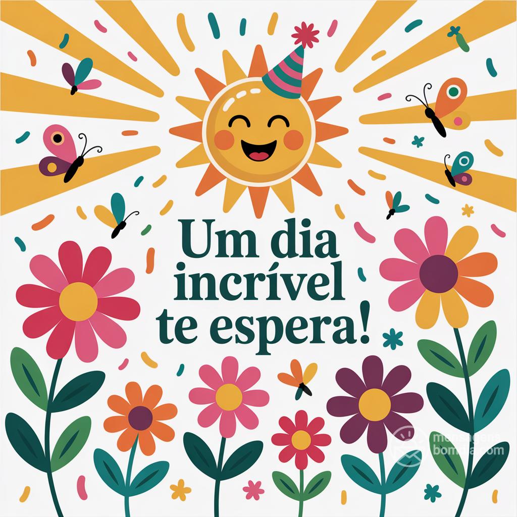 Um dia incrível te espera!