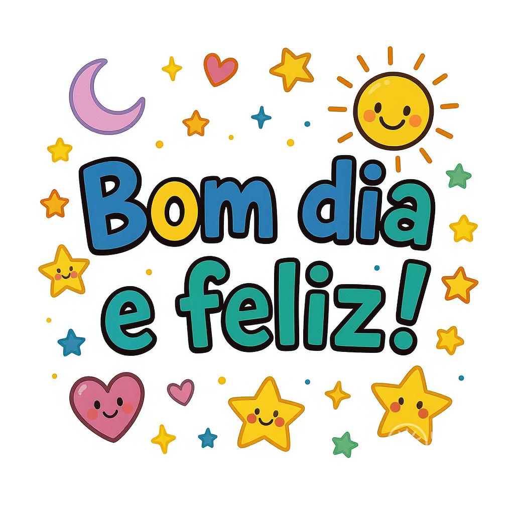 Bom dia e feliz !