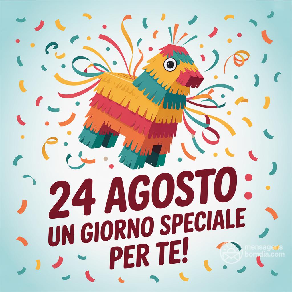 24 agosto : un giorno speciale per te!
