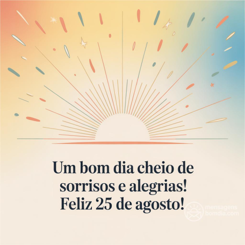 Buongiorno e Buona Lunedì! Um Olhar Sobre o Dia 25 de Agosto de 2025