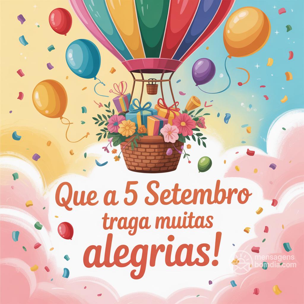 Que a  5 settembre  traga muitas alegrias!
