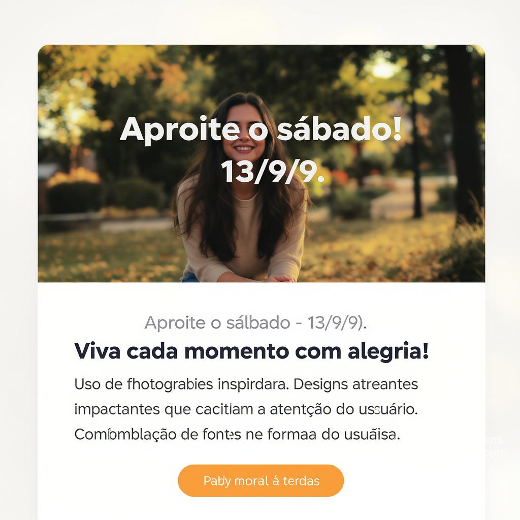 Aproveite o sábado! 13/09/. Viva cada momento com alegria!
