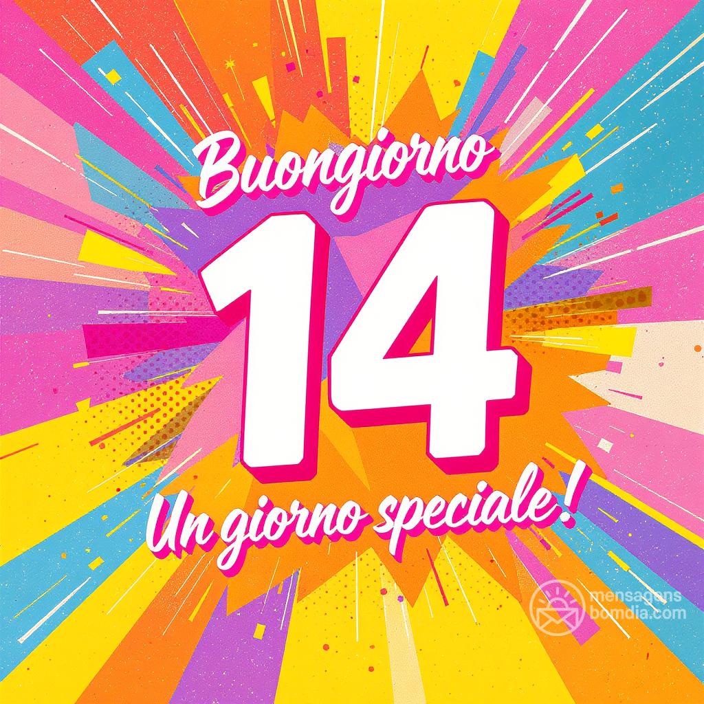 Buongiorno e buona  14 settembre ! Un giorno speciale!