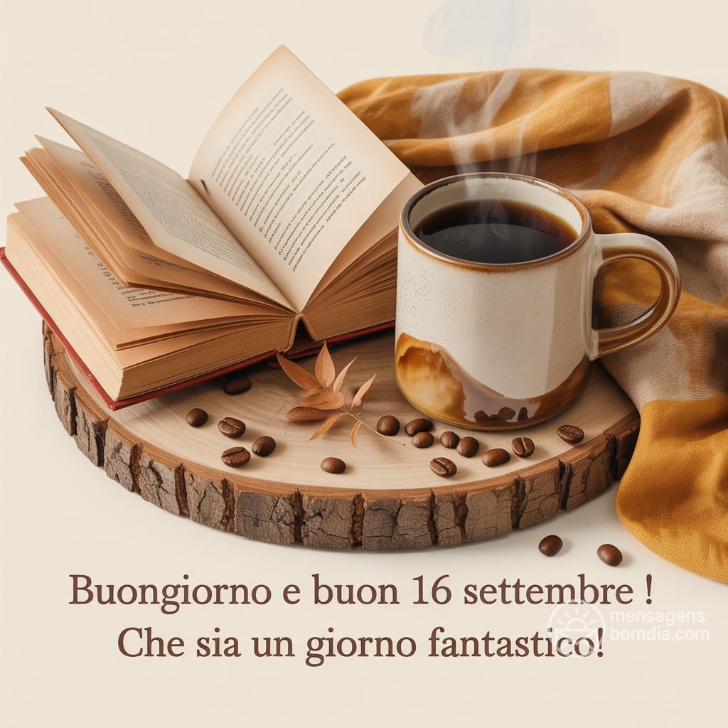 Buongiorno e buon  16 settembre ! Che sia un giorno fantastico!
