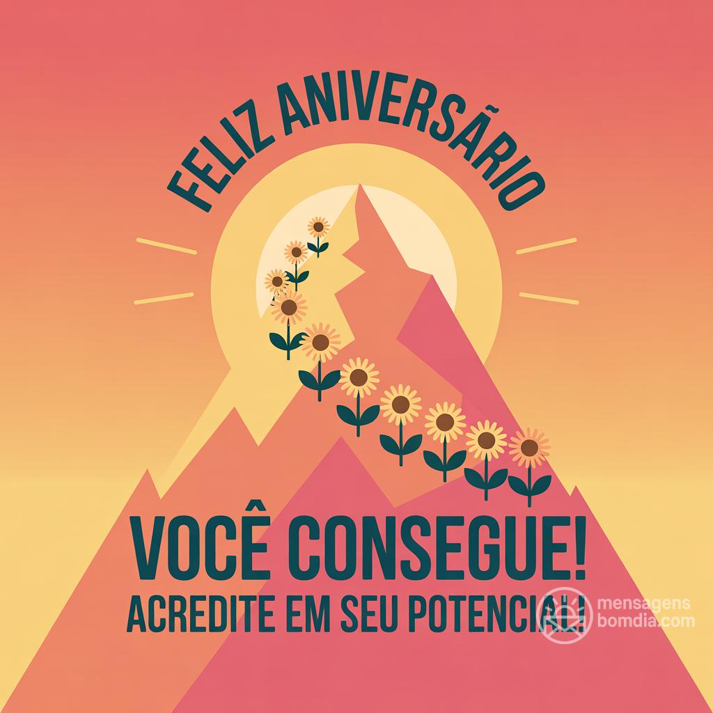 Você consegue! Acredite em seu potencial!