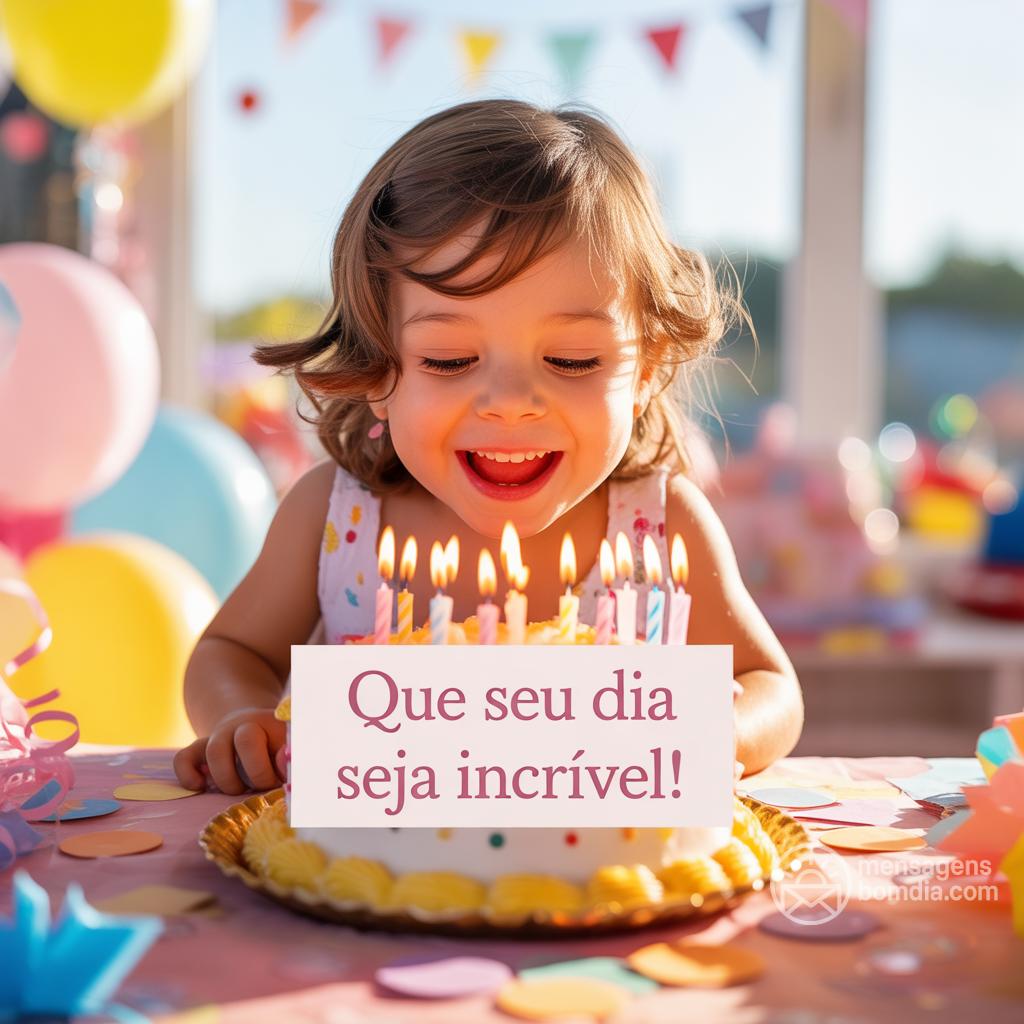 Que seu dia seja incrível!