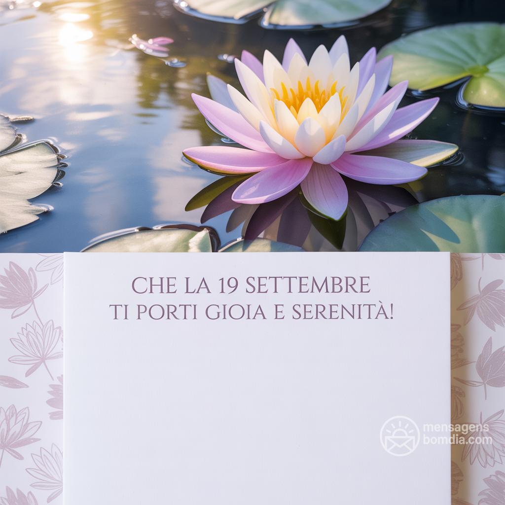 Che la  19 settembre  ti porti gioia e serenità!